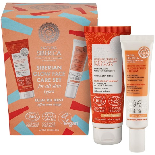NATURA SIBERICA Coffret soins visage bio éclat