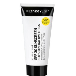 The INKEY List SPF30 Sunscreen 100% Mineral UV Filters 50ml The INKEY List SPF30 Sunscreen 100% Mineral UV Filters 50ml The INKE
