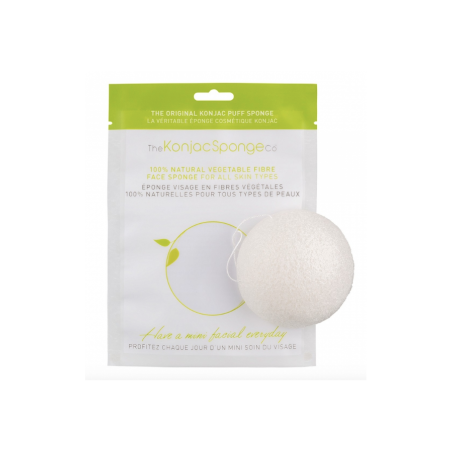  Le Corner de Sophie Eponge Visage 100% Konjac - Toutes Peaux