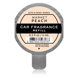 Bath & Body Works Market Peach désodorisant voiture recharge