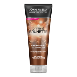 John Freinda Shampooing Éclat Couleur Nourrit & révèle des reﬂets multi-dimensionnels.