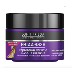 JOHN FRIEDA Frizz Ease Masque Intensif Réparation Miracle cheveux abîmés