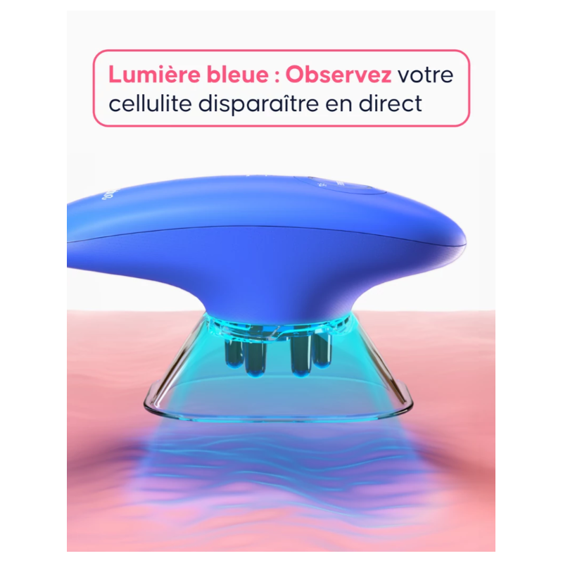Cellublue Ventouse Anti-Cellulite Électrique