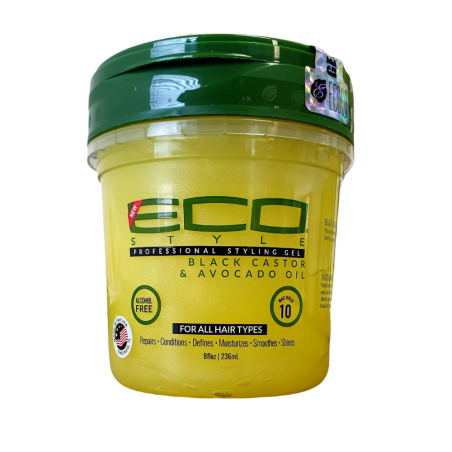 ECO STYLER Gel de fixation RICIN & AVOCAT 473ml