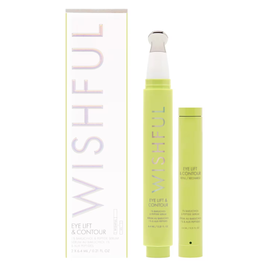 WISHFUL Eye Lift 1% Bakuchiol & Peptides - Sérum pour les yeux