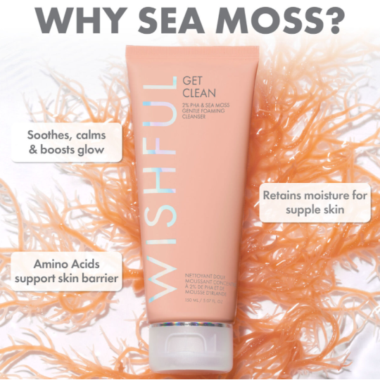 WISHFUL Get Clean - Nettoyant et démaquillant visage doux moussant