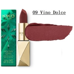 KIKO Milano Gems Lasting Luxury Matte Lipstick 09 Vino Dolce