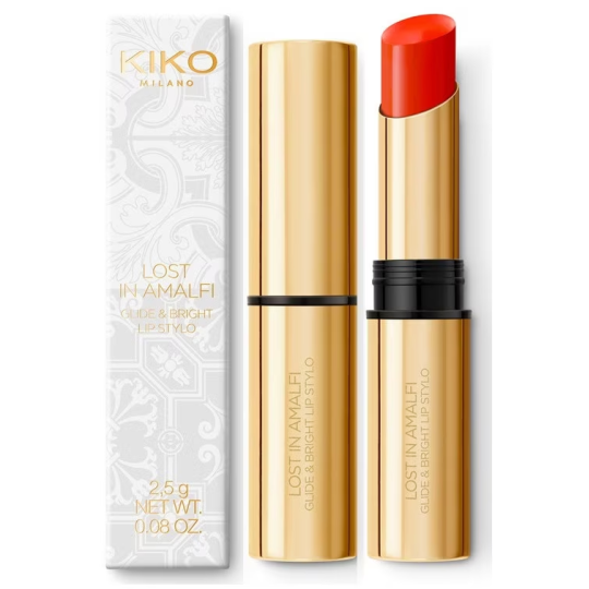 KIKO Milano stylo radiant lipstick 03 Poppy Field
