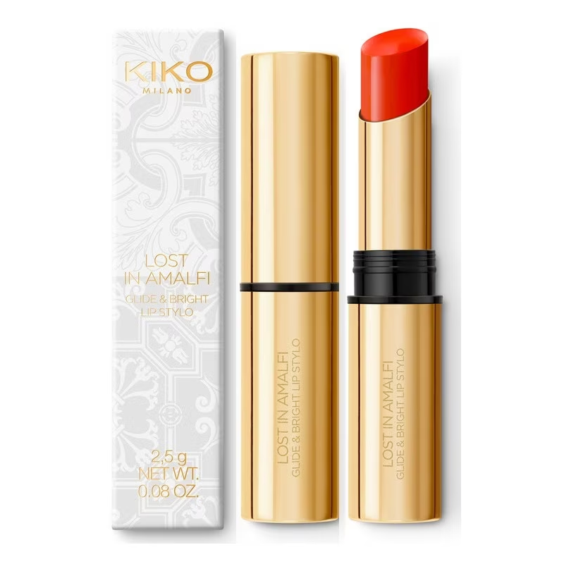 KIKO Milano stylo radiant lipstick 03 Poppy Field