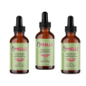 MIELLE ORGANICS Huile croissance capillaire Romarin/Menthe poivrée 59ml Lot de 3