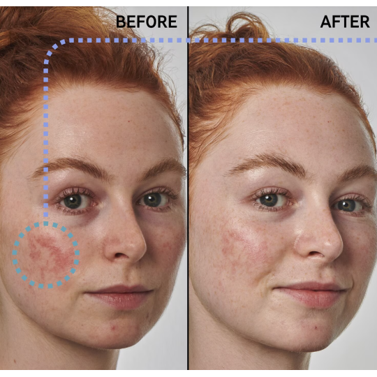 THE INKEY LIST Solution Anti-rougeurs avec de l'acide azélaïque 10 % - Sérum visage