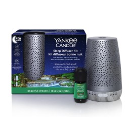 Yankee Candle Coffret Bonne Nuit - Diffuseur & recharge parfumée - Rêves Paisibles