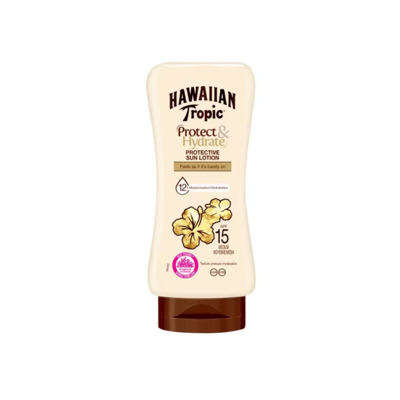 Hawaiian Tropic Hydrating Protection Lotion SPF 15 180ml