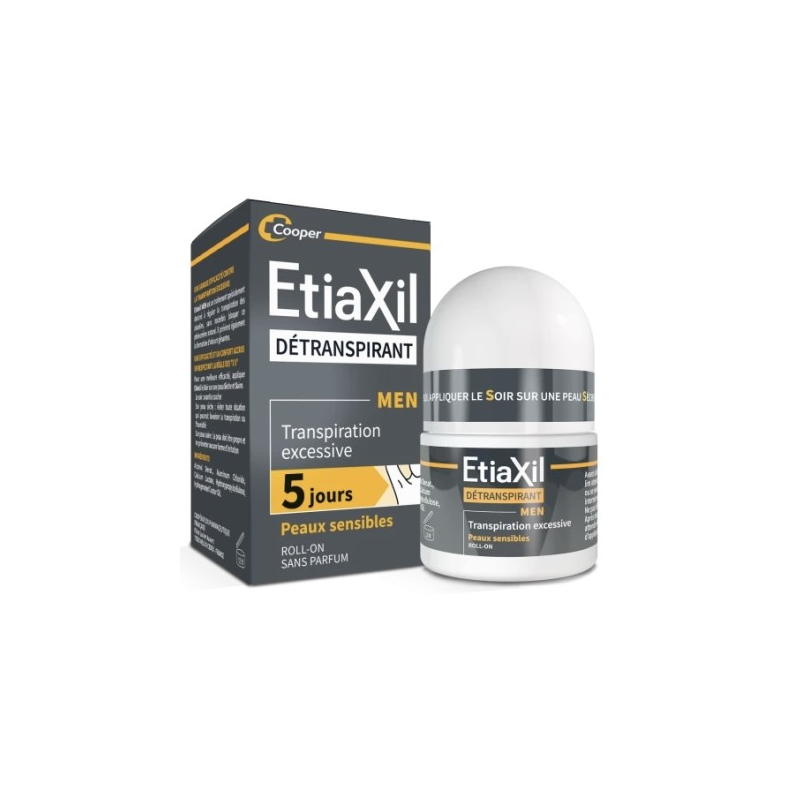 Etiaxil Détranspirant Men Peaux Sensibles