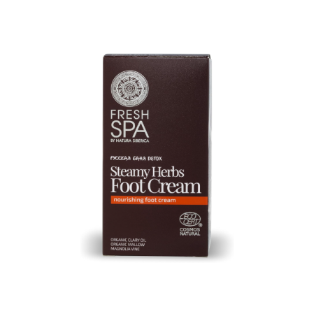 Natura Siberica Crème pour les pieds aux herbes torrides Fresh Spa