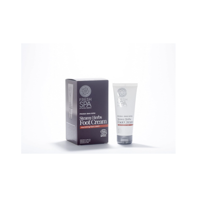 Natura Siberica Crème pour les pieds aux herbes torrides Fresh Spa