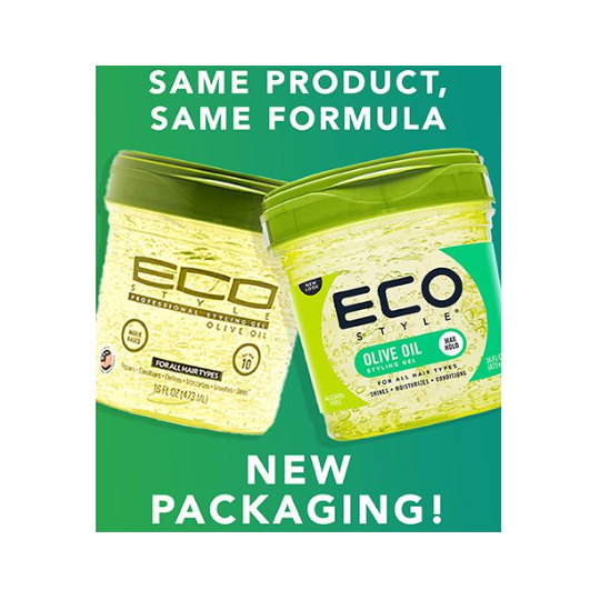 ECO STYLER Gel de fixation à l'huile d'OLIVE 473ml