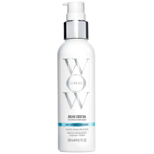COLOR WOW Soin sans rinçage hydratant infusé de noix de coco Dream Cocktail