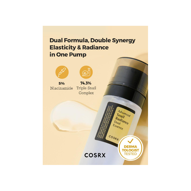 COSRX Advanced Snail Radiance Dual Essence 80ml