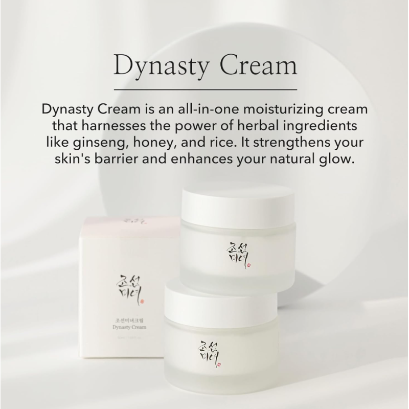BEAUTY OF JOSEON Crème Dynasty Crème visage