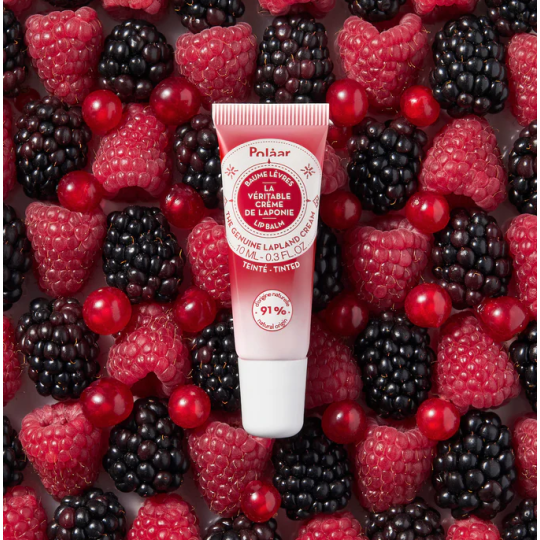 POLAAR Baume à lèvres La Véritable Crème De Laponie Aux 3 Baies Arctiques
