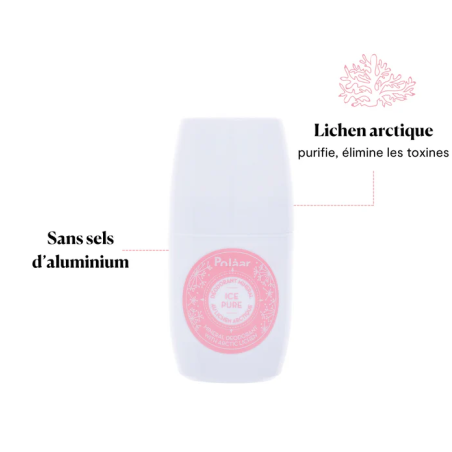 POLAAR Déodorant Naturel Ice Pure