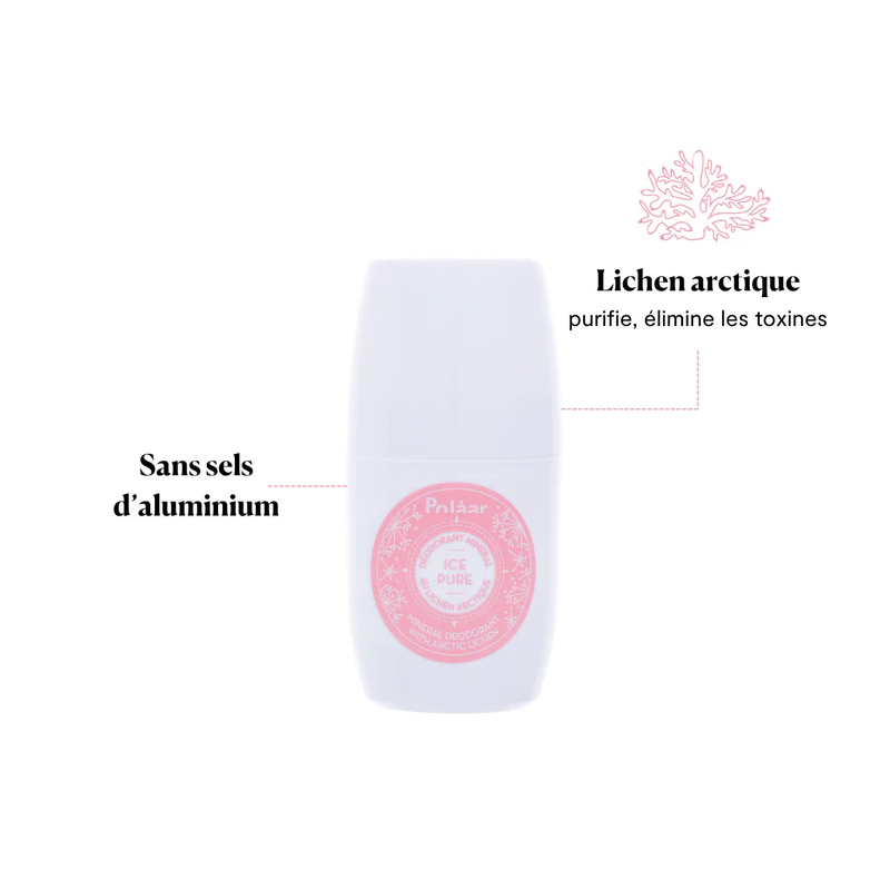 POLAAR Déodorant Naturel Ice Pure