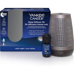 Yankee Candle diffuseur, Quiet Night, kit diffuseur de sommeil