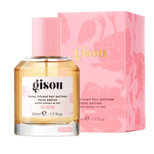 GISOU Honey Infused Hair Perfume Édition florale - Rose sauvage