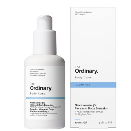 The Ordinary Niacinamide 5% Émulsion visage et corps 100ml