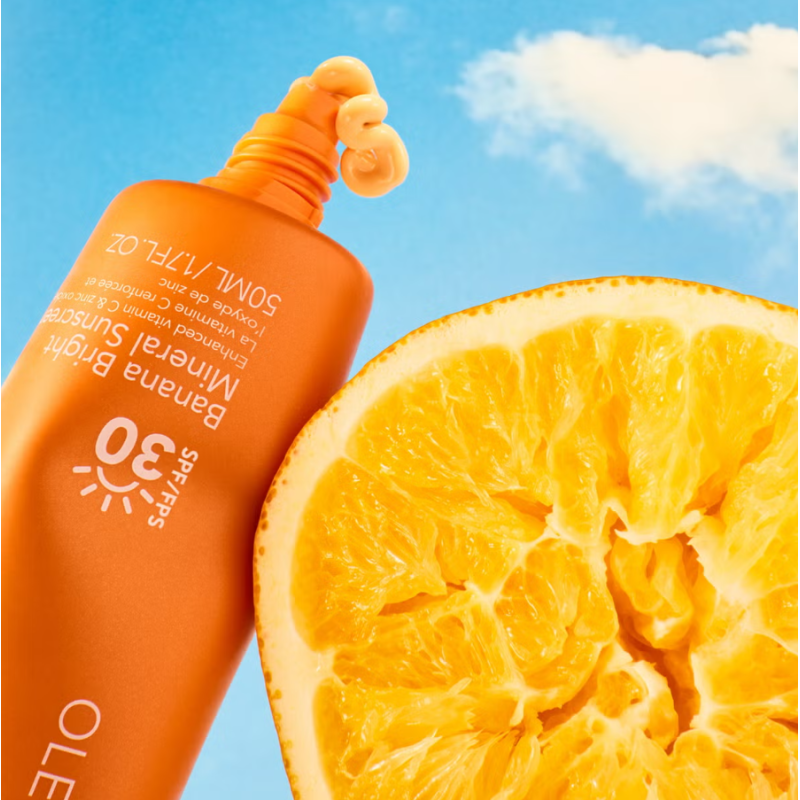 OLEHENRIKSEN Banana Bright Mineral Sunscreen SPF 30 - Crème Solaire Vitamine C + Niacinamide
