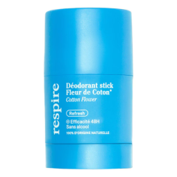 RESPIRE Déodorant Stick Fleur de Coton - Efficacité 48H