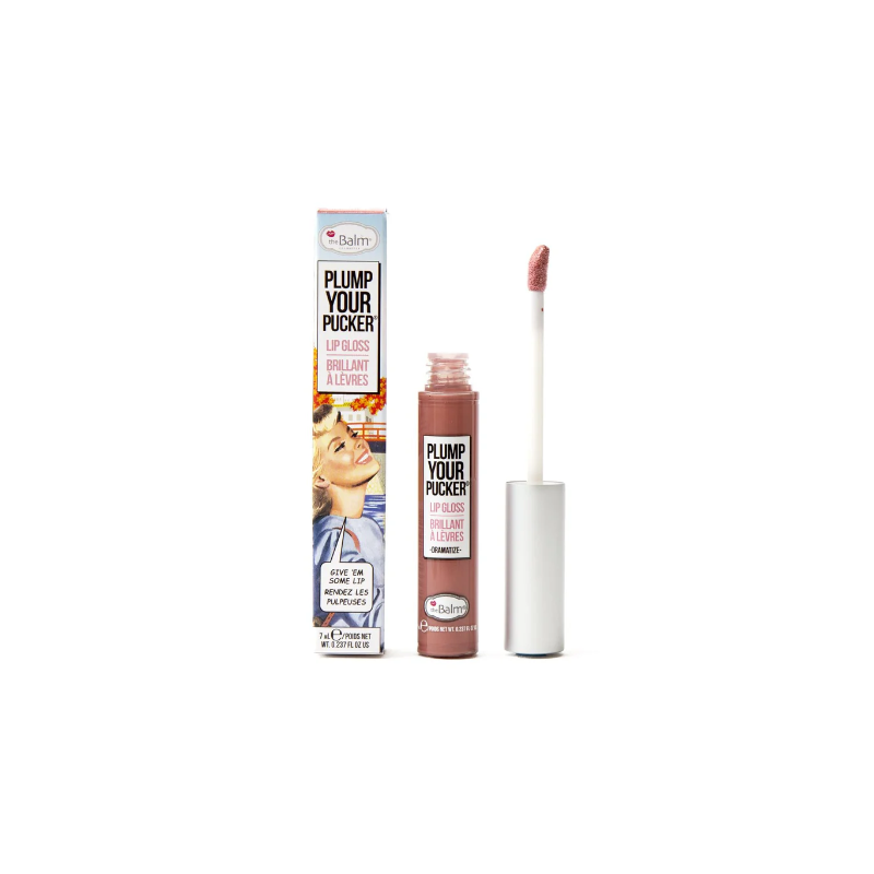 THE BALM COSMETICS Plump Your Pucker Lipgloss Dramatize