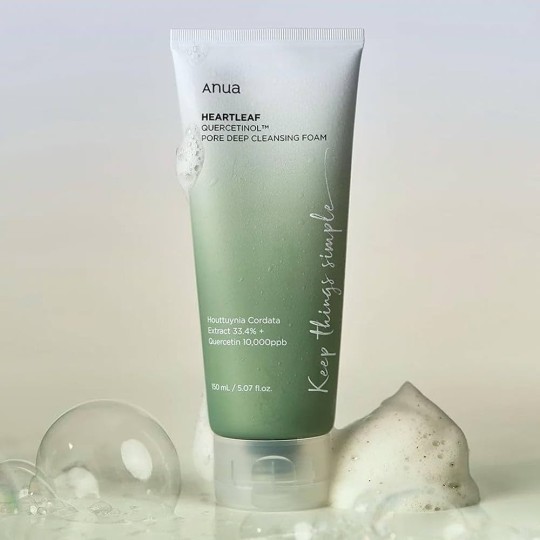 ANUA - Mousse nettoyante en profondeur Heartleaf Quercetinol Pore - 150ml
