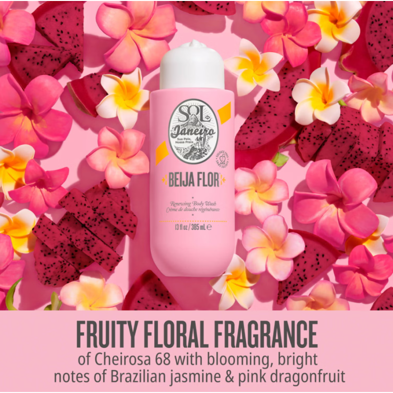 Sol de Janeiro Beija Flor mousse lavante Corps 385 ml