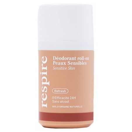Respire Déodorant Peaux Sensibles Roll-On 50 ml