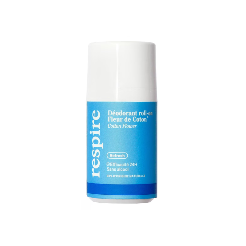 Respire déodorant roll-on Fleur de Coton 50ml
