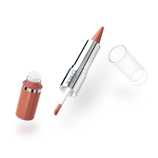 kiko Duo Lip Color & Gloss 01 Lip Conspiration