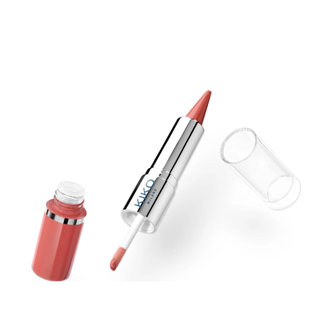kiko Duo Lip Color & Gloss 02 Cœurs battants