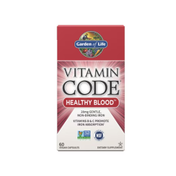 Garden of Life Vitamin Code Healthy Blood 60 capsules vegan