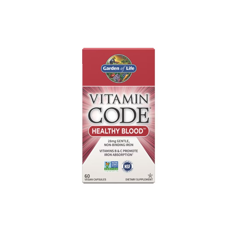 Garden of Life Vitamin Code Healthy Blood 60 capsules vegan