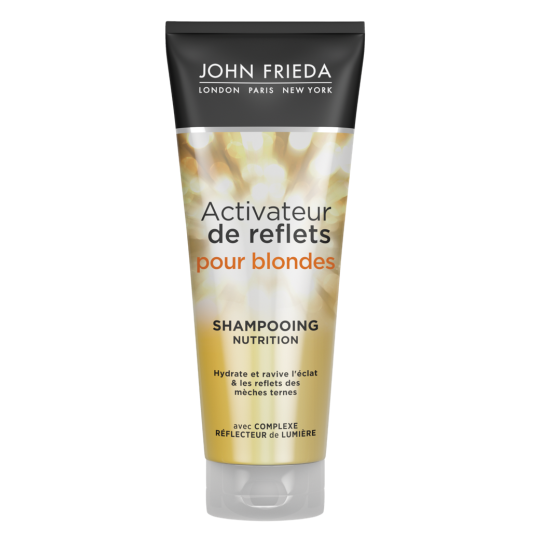 JOHN FRIEDA Activateur de Reflets pour Blond Shampooing Nutrition 250 ml
