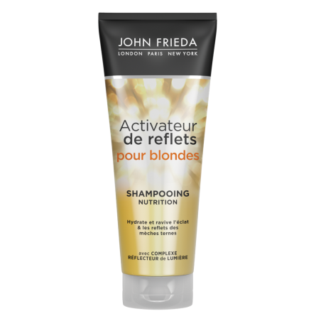 JOHN FRIEDA Activateur de Reflets pour Blond Shampooing Nutrition 250 ml