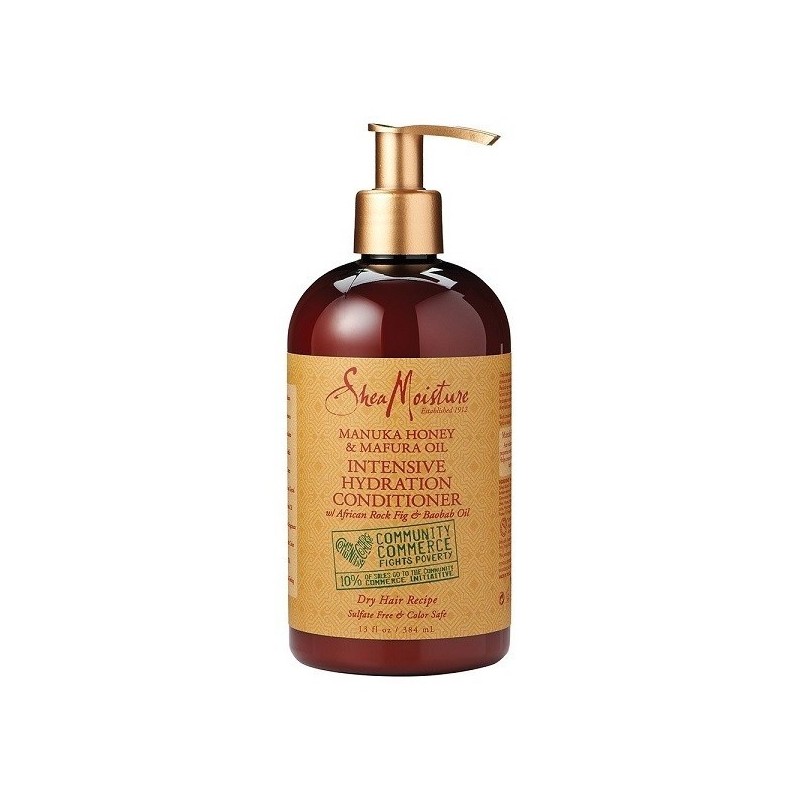SHEA MOISTURE  Après-shampooing hydratant MANUKA MAFURA 384ml 