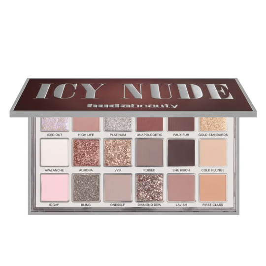 Huda Beauty Icy Nude Eyeshadow Palette