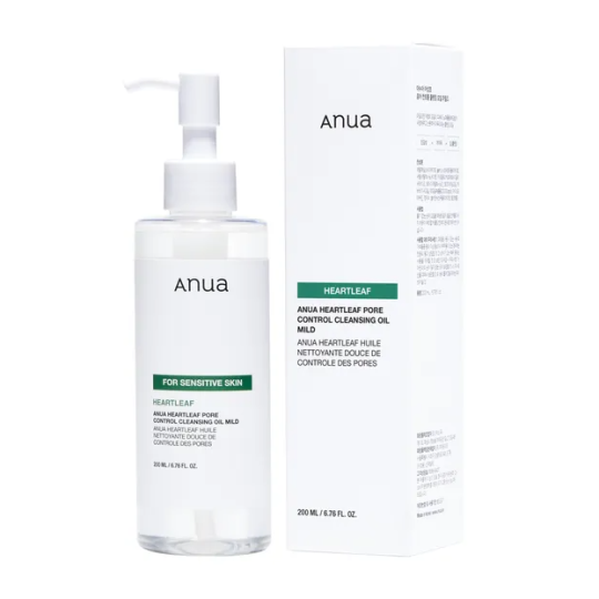 ANUA - Huile nettoyante douce pour contrôle des pores Heartleaf 200ml