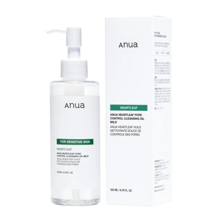 ANUA - Huile nettoyante douce pour contrôle des pores Heartleaf 200ml