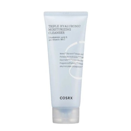 COSRX Nettoyant hydratant triple hyaluronique Hydrium 150ml