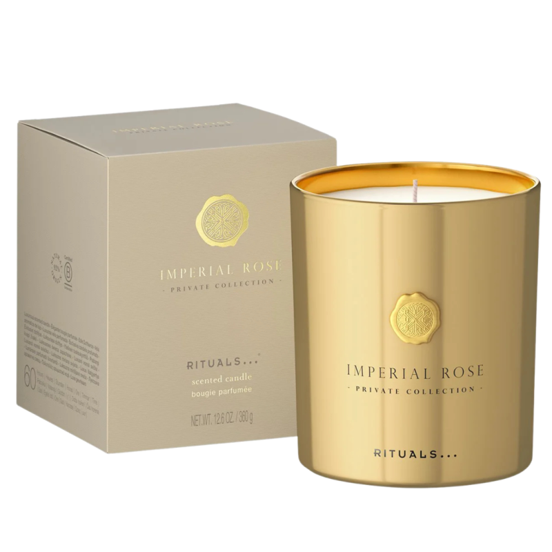 RITUALS IMPERIAL ROSE PRIVATE COLLECTION FLORAL Bougie parfumée 360g