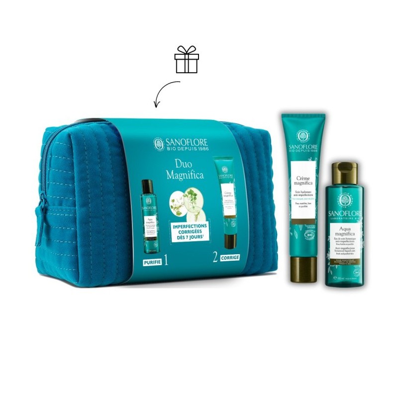 SNAOFLORE DUO Aqua & Creme Magnifica + Trousse offerte